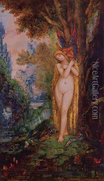 Eve Oil Painting - Gustave Moreau