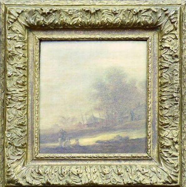Landscape Oil Painting - Jan van Goyen