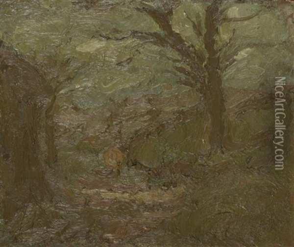 Paysage D'automne Oil Painting - Georges Bouche