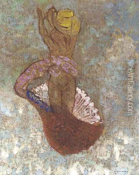 La naissance de Venus Oil Painting - Odilon Redon