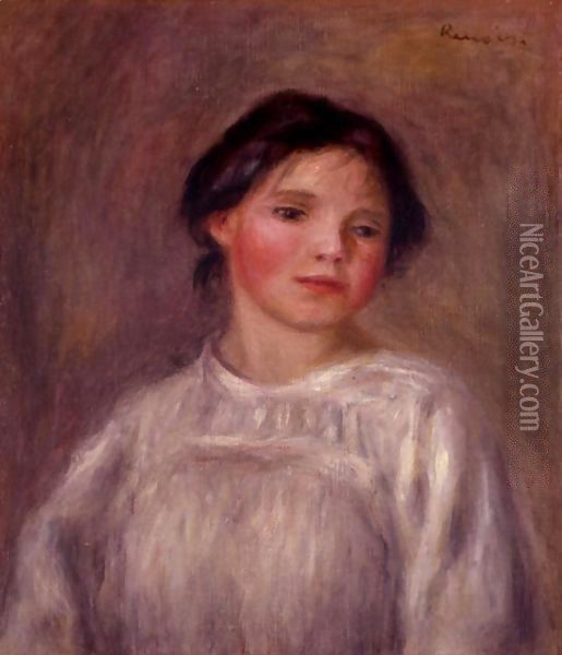 Helene Bellow Oil Painting - Pierre Auguste Renoir