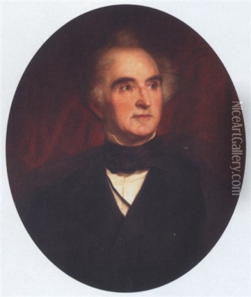 Portrait Of Justus Von Liebig Oil Painting - Wilhelm Trautschold