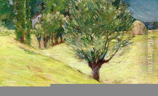 Giverny IV Oil Painting - Theodore Robinson