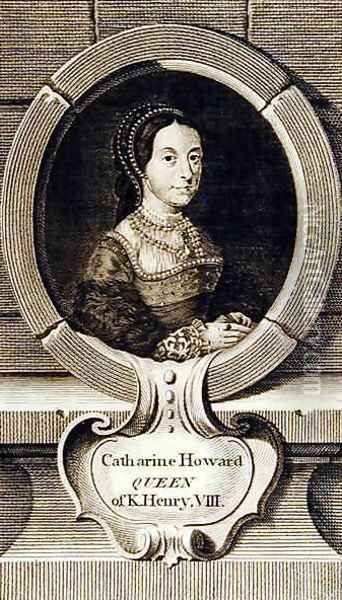 Portrait of Catherine Howard Oil Painting - Hans Holbein the Younger