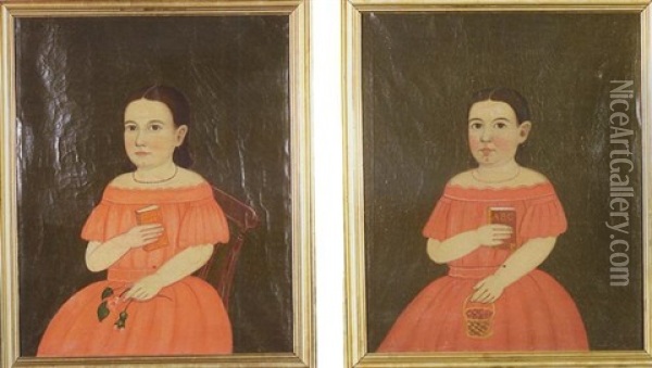 Portrait Of Millie Darling Oil Painting - William Matthew Prior
