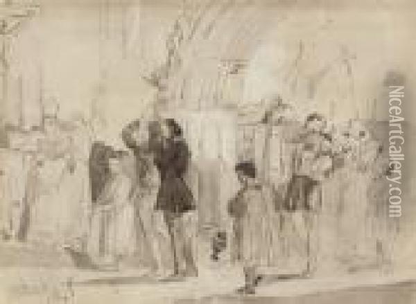Solemnity Oil Painting - Sir John Everett Millais