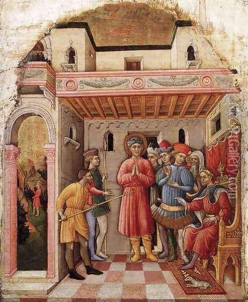Martyrdom of St Mamete Oil Painting - Francesco De' Franceschi
