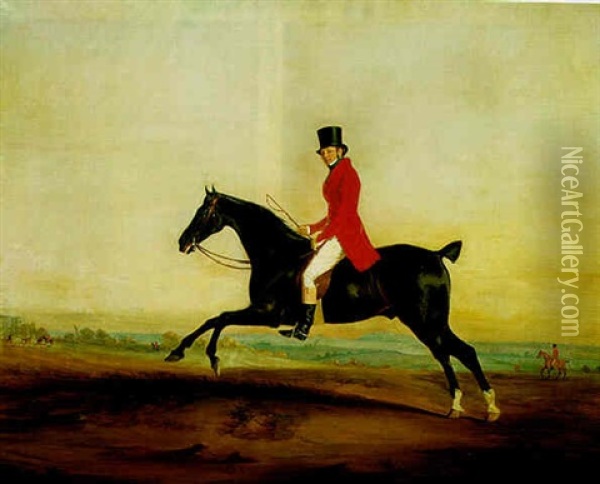 James Smith-barry Out Hunting Oil Painting - John E. Ferneley
