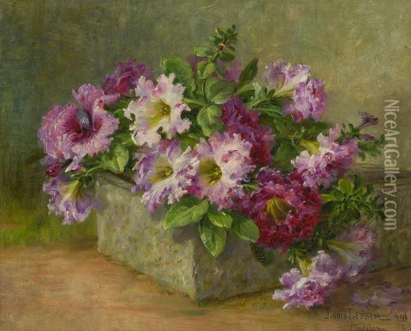 Blumenstrauss Oil Painting - Louis Letsch