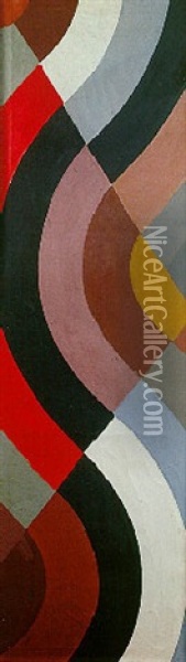 Rythme Sans Fin Oil Painting - Robert Delaunay