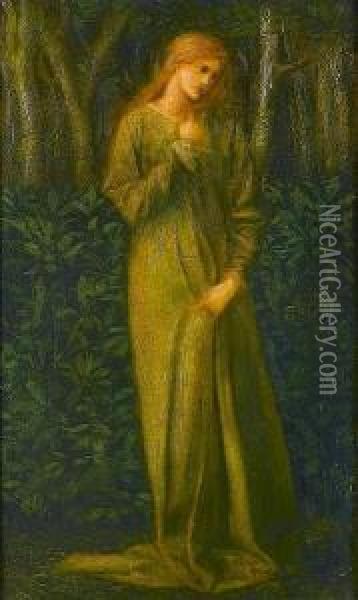 Alcestis Oil Painting - Charles Fairfax Murray