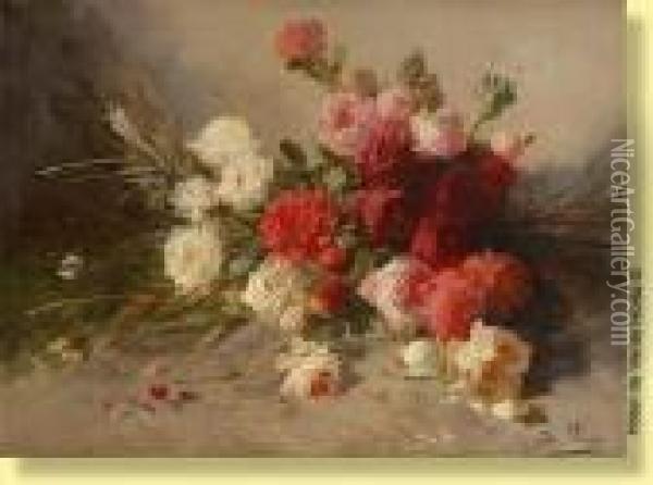 Je Teede Fleurs Oil Painting - Henry Schouten