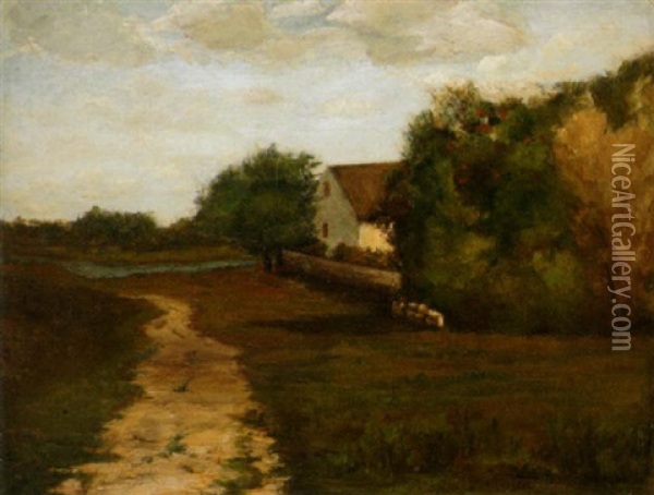 Rural Scene Oil Painting - Ben Foster