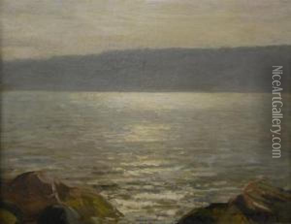 Reflections Oil Painting - Bayard Henry Tyler