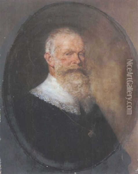 Luitpold Prinzregent Von Bayern Oil Painting - August Johann Holmberg