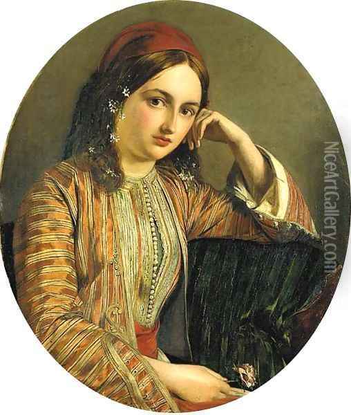 The Sultana Oil Painting - Henry Nelson O'Neil