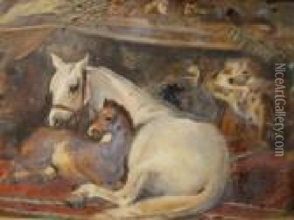 Untitled Oil Painting - Landseer, Sir Edwin