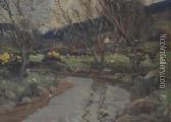 Early Spring Cushendun Oil Painting - James Humbert Craig