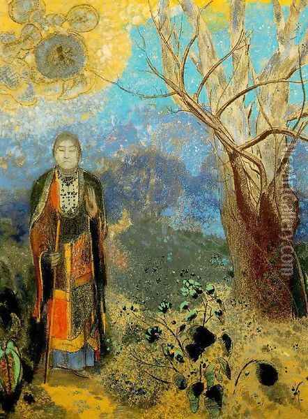 The Buddha 2 Oil Painting - Odilon Redon