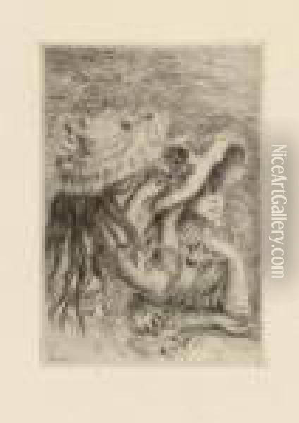 Le Chapeau Epingle (3e Planche) Oil Painting - Pierre Auguste Renoir