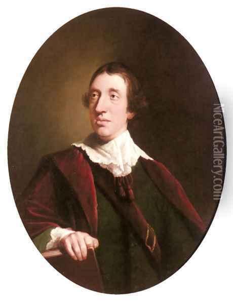 Portrait of a Gentleman Oil Painting - Robert Edge Pine