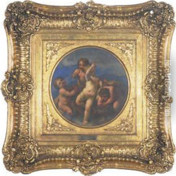 An Allegory Of Earth Oil Painting - Michele Da Parma (see Rocca)
