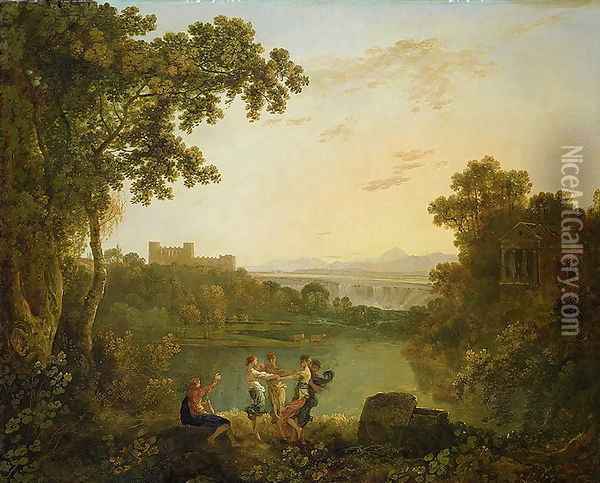 Apollo and the Seasons Oil Painting - Richard Wilson