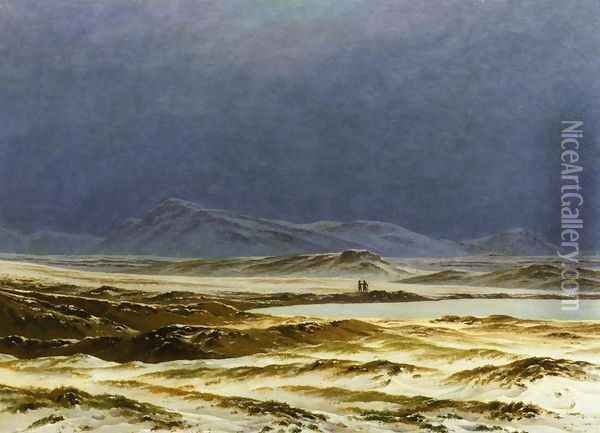A Nordic Landscape, Spring Oil Painting - Anton Mauve