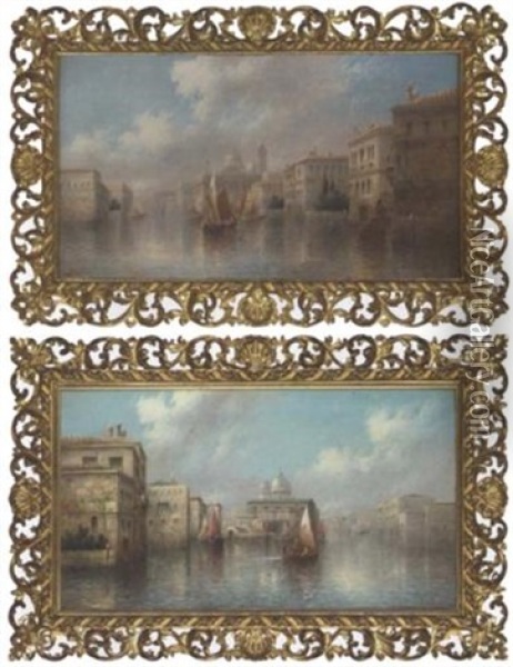 A Venetian Cappriccio Oil Painting - James Salt