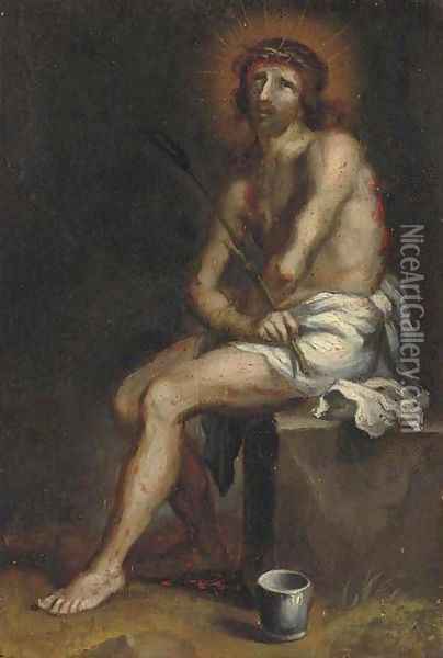 Christ the Man of Sorrows Oil Painting - Sir Peter Paul Rubens