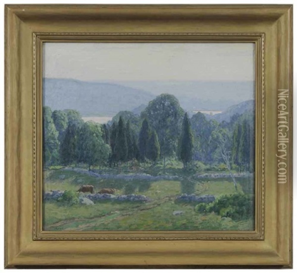 Summer Scene Oil Painting - Wilson Henry Irvine