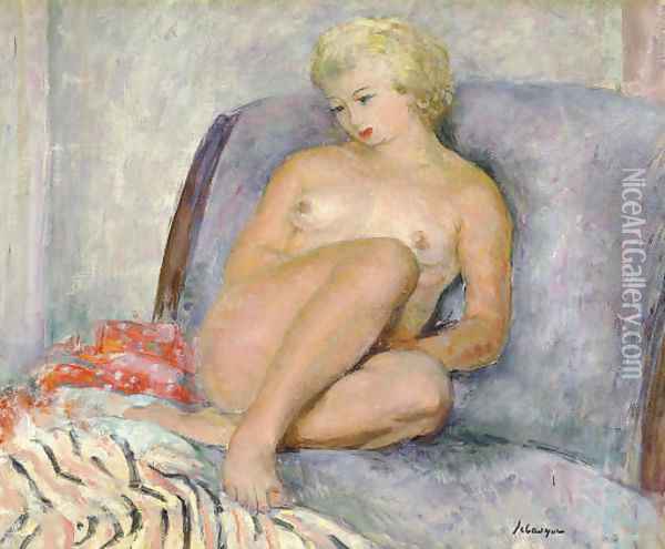 Femme nue Oil Painting - Henri Lebasque