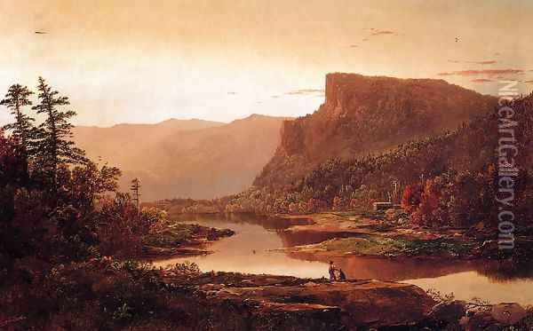 Autumn Landscape Oil Painting - William Louis Sonntag