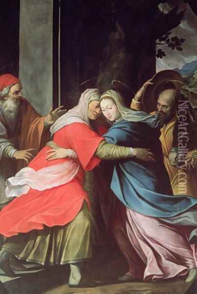 The Visitation Oil Painting - Camillo Procaccini