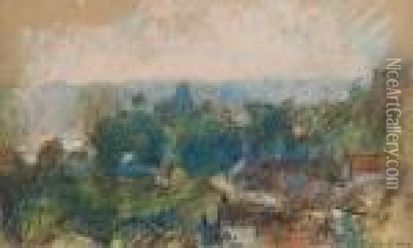 Paysage Oil Painting - Albert Lebourg