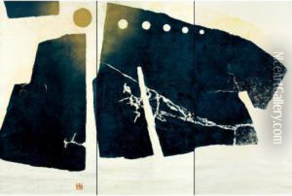 Day And Night #100 Oil Painting - Chen Shi