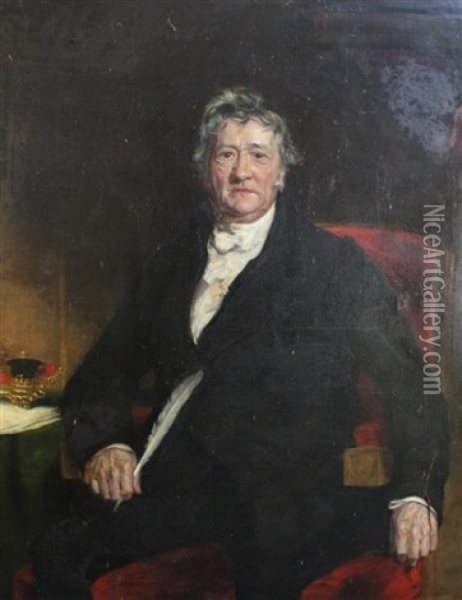 Portrait Of Thomas Clarkson Oil Painting - Samuel Lane