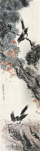 Birds Oil Painting -  Chen Chongguang