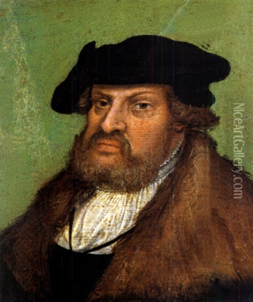 Portrait Des Johann, Der Bestandige Oil Painting - Lucas Cranach the Elder