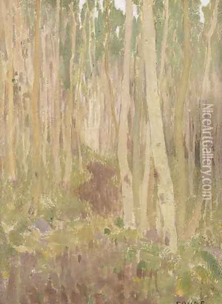 Aspen Symphony, 1902 Oil Painting - Eanger Irving Couse