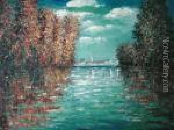 Autumn At Argenteuil Oil Painting - Claude Oscar Monet
