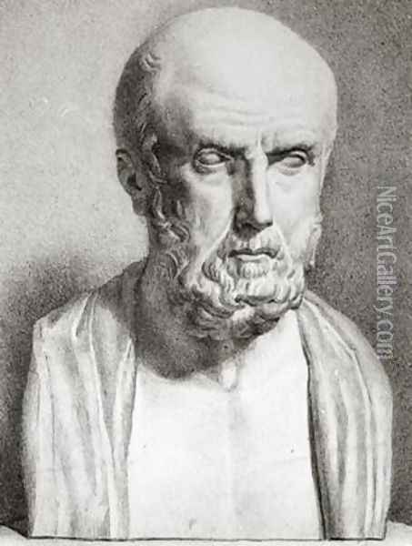 Portrait of Hippocrates 2 Oil Painting - Langlume