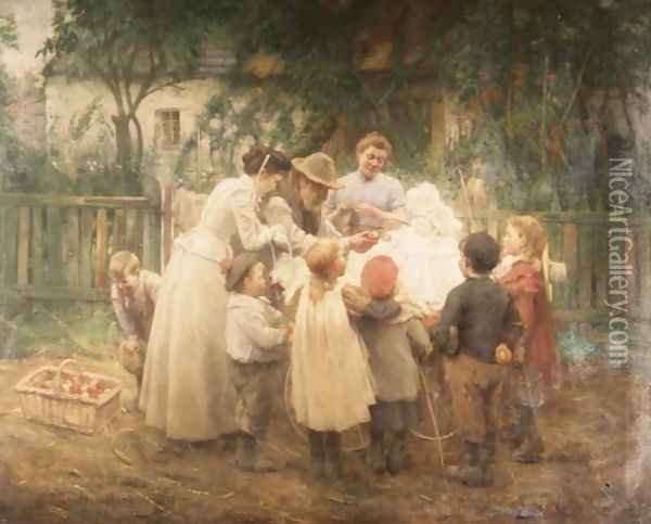 The Young Laird Oil Painting - Robert Gemmell Hutchison