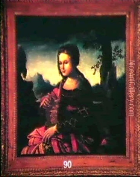 Mary Magdalene Oil Painting - Jan Van Scorel