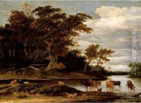 Ruysdael Oil Painting - Jacob Salomonsz. Ruysdael