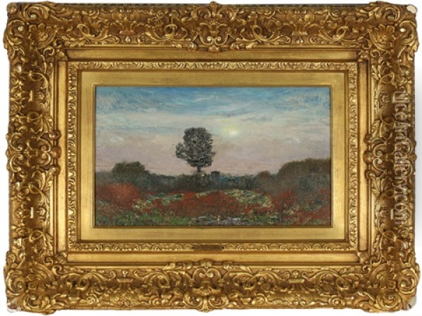 Autumn Afternoon Oil Painting - Dwight William Tryon