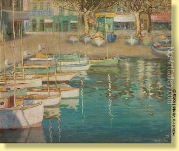 Le Petit Port De Plaisance Oil Painting - Frans Melchers