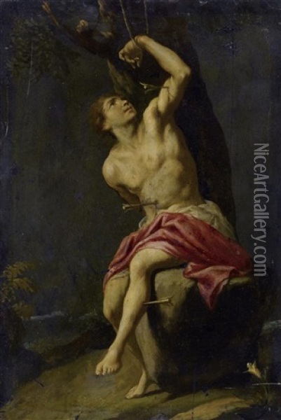 Heiliger Sebastian Oil Painting - Carlo Francesco Nuvolone