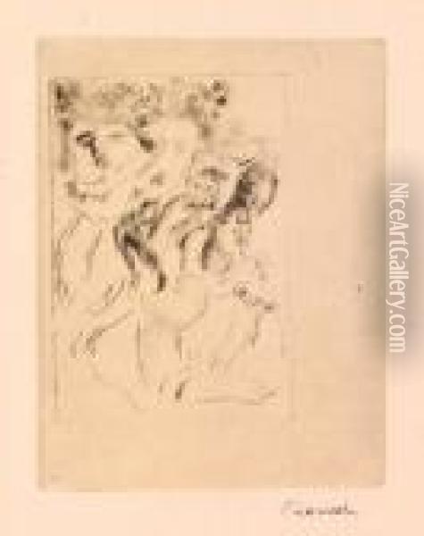 Le Chapeau Epingle (2eme Planche) Oil Painting - Pierre Auguste Renoir
