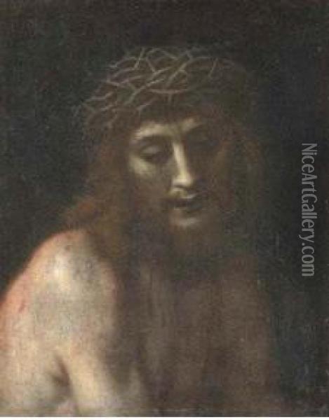 Cristo Coronato Di Spine Oil Painting - Cesare Dandini